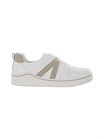 Mia Women's Alta Lace-Up Sneaker in White (view 1)