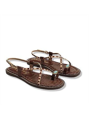 Sam Edelman Women's Tenly Sandals in Beech Wood (view 2)