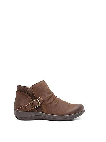 Aetrex Women's Luna Ankle Boot in Dark Earth (view 1)