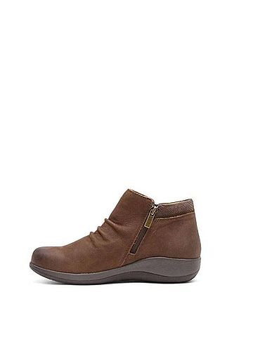 Aetrex Women's Luna Ankle Boot in Dark Earth (view 2)