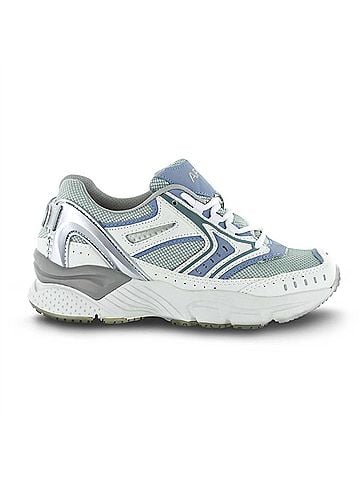 Apex Women's Reina Runner Active Shoe in White/Silver (view 1)