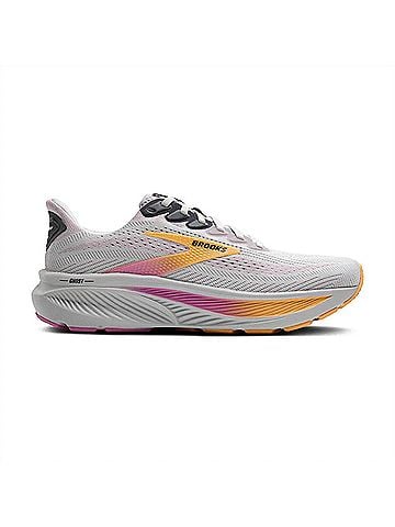 Brooks Women's Ghost 17 Running Shoes in Pink/Salmon/Silver (view 1)