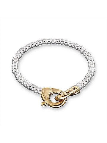 Uno de 50 Women's Inseparable Bracelet in Gold And Silver (view 1)