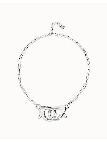 Uno de 50 Women's Inseparable Necklace in Silver (view 1)