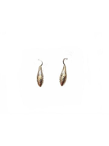 Brighton Women's Bilbao Earrings in Hammered Silver (view 1)
