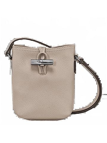 Longchamp Ro Essential Xs Handbag With Strap in Clay (view 1)
