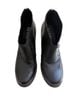 Korks Black Ankle Boots Size 8 1/2 - photo 1