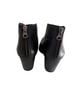 Korks Black Ankle Boots Size 8 1/2 - photo 2