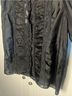 LoveShackFancy 100% Silk Black Blouse Size XL - photo 9