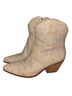 Betsey Johnson White Silver Ivory Boots Size EU 36 1/2 - photo 1