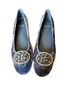 Stuart Weitzman Multi Color Purple Gray Flats Size 6 - photo 1