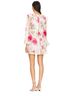 PatBO 100% Polyester 3% Elastane 97% Polyester Floral White Cocktail Dress Size 6 - photo 2