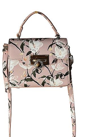 Karl Lagerfeld Paris Leather Crossbody Bag (view 1)