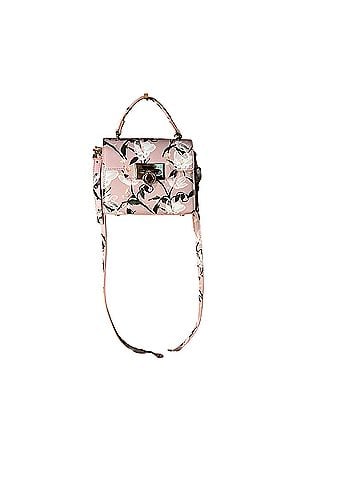 Karl Lagerfeld Paris Leather Crossbody Bag (view 2)