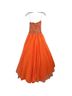 Jovani 100% Polyester Orange Cocktail Dress Size 0 - photo 4