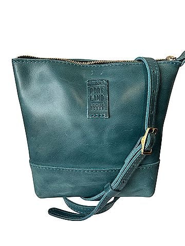 Portland Leather Goods Festival Crossbody Leather Crossbody Bag (view 1)