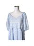 Baltic Born Floral Blue White Casual Dress Size 3X - photo 4