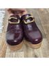 FRAME Camo Burgundy Mule/Clog Size 8 1/2 - photo 5