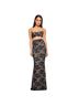 Nookie Floral Black Formal Skirt Size S - photo 1