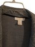 H&M Checkered-gingham Black White Blazer Size 12 - photo 5