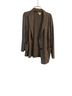 H&M Checkered-gingham Black White Blazer Size 12 - photo 1