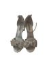 Steve Madden Silver Heels Size 9 - photo 1