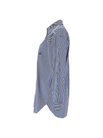 ETRO Etro Striped Logo-Embroidered Shirt in Light Blue Cotton (view 2)