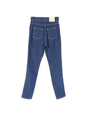 Acne Acne Studios Regular Fit Jeans in Blue Denim (view 2)