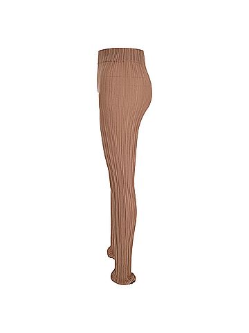 Acne Acne Studios Keera Leggings in Beige Cotton (view 2)