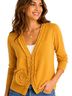 Sparrow 100% Cotton Gold Cardigan Size XS - photo 1