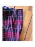 Lands' End Tropical Plaid Red Black Casual Skirt Size 12 - photo 4