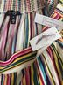 Jessica Simpson 100% Viscose Stripes Multi Color Shorts Size XL - photo 3