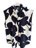 Ann Taylor 100% Polyester Floral Multi Color Sleeveless Blouse Size XS - photo 1