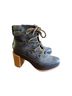 Sorel 100% Leather Black Gray Heels Size 8 1/2 - photo 2