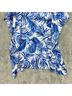 Tommy Bahama 100% Polyester Floral Blue Casual Shirts Size M - photo 5