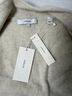 Vince. Solid Stripes Ivory Wool Blazer Size L - photo 3