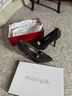 Maripe Black Heels Size 9 1/2 - photo 6