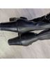 Giuseppe Zanotti 100% Leather Solid Black Boots Size EU 37 1/2 - photo 10