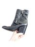 Giuseppe Zanotti 100% Leather Solid Black Boots Size EU 37 1/2 - photo 4