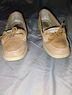 Sperry Top Sider Color Block Polka Dots Tan Ivory Flats Size 9 1/2 - photo 15