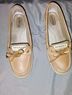 Sperry Top Sider Color Block Polka Dots Tan Ivory Flats Size 9 1/2 - photo 6