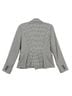 White House Black Market 84% Polyester 9% Rayon 5% Spandex 100% Polyester Houndstooth Black White Blazer Size 8 (petite) - photo 2