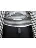 White House Black Market 84% Polyester 9% Rayon 5% Spandex 100% Polyester Houndstooth Black White Blazer Size 8 (petite) - photo 5