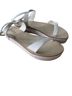 Tibi 100% Leather White Sandals Size EU 38 1/2 - photo 1