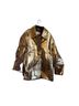 Dries Van Noten Solid Gold Tan Coat Size L - photo 1