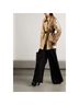 Dries Van Noten Solid Gold Tan Coat Size L - photo 5