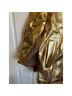 Dries Van Noten Solid Gold Tan Coat Size L - photo 11