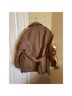 Dries Van Noten Solid Gold Tan Coat Size L - photo 2
