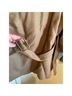Dries Van Noten Solid Gold Tan Coat Size L - photo 14