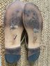 J.Crew 100% Leather Gold Flip Flops Size 9 - photo 6